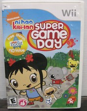 Ni Hao, Kai-lan: Super Game Day (Nintendo Wii, 2009) Tested Nickelodeon Nick JR