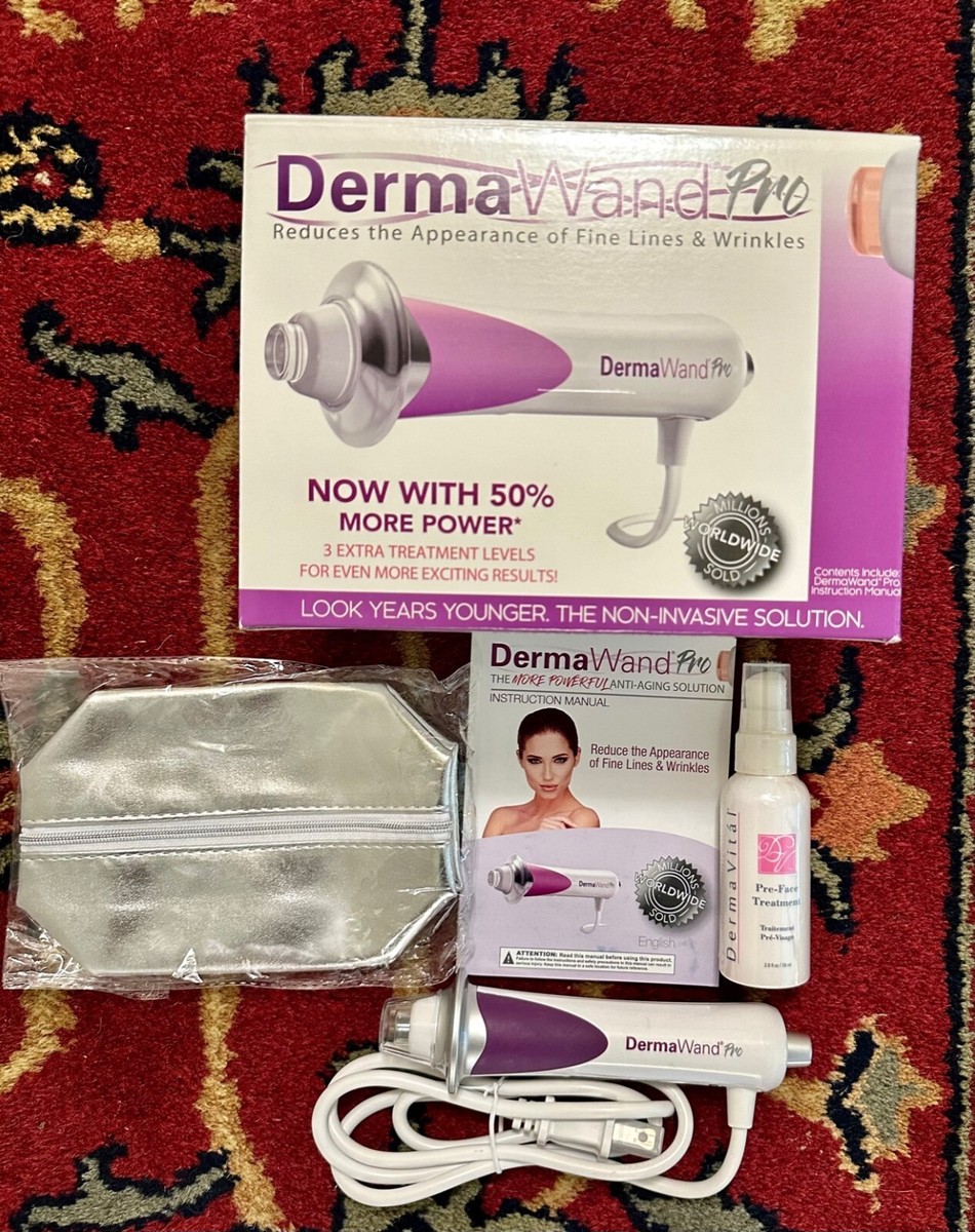 Derma Wand PRO High Frequency Facial Wand - Brand New! 1 Year