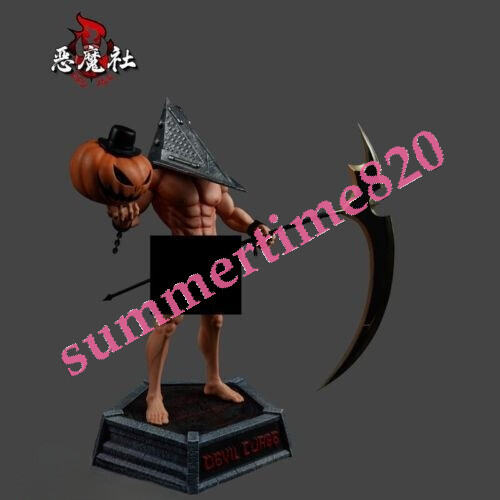 Devil Studio Pyramid Head Resin Model In Stock 1/6 pumpkin head