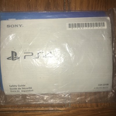 Sony Playstation 4 PS4 Quick Start Guide Manual Only Package CUH-2215B English