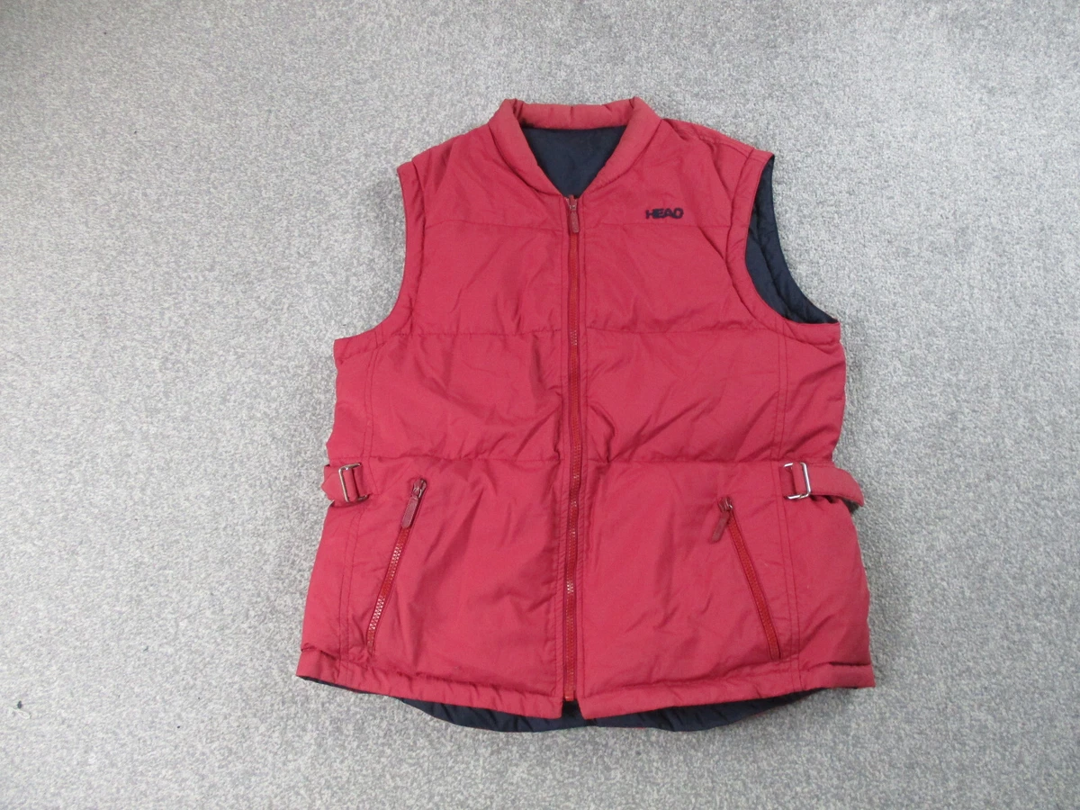 Sleeveless store red jacket