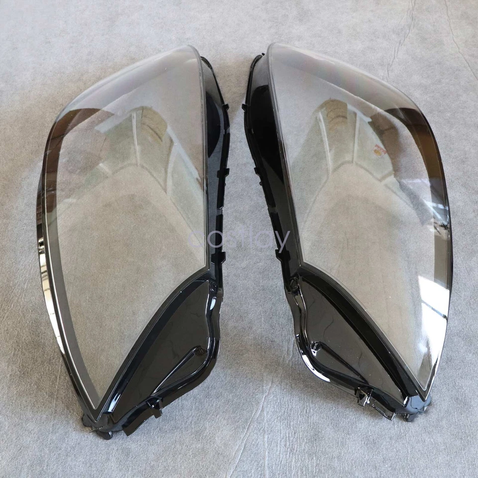 Cubierta de lente de faro para Mercedes-Benz S63 AMG S65 AMG S450 S560 S600L 2018-20 Foto 4 de 4