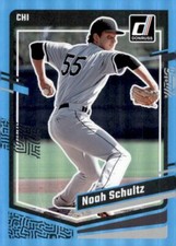 2023 Panini Donruss - Noah Schultz #126 Holo Blue