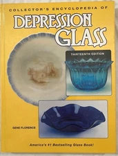 Collector's Encyclopedia of DEPRESSION GLASS by Gene Florence (1998, Hardcover)