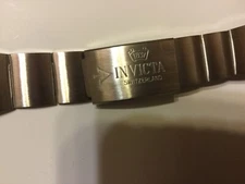 BRAND NEW OLD STOCK CIRCA 1970’S  INVICTA STAINLESS STEEL BRACELET 20/24MM LQQK!