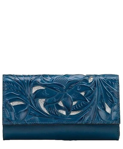 New Patricia Nash romina tobacco fields navy pewter