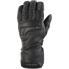 Open Box CKX Adult's Alaska Leather Snowmobile Gloves Black Size 2XL
