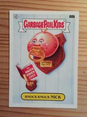 Garbage Pail Kids 2022 Topps Sticker Book Worms Off The Wall Paul 88a