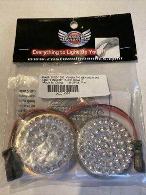 Custom Dynamics 2020-1352 Light Insert R-LED Dual F