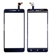 VETRO +TOUCH SCREEN per ALCATEL ONE TOUCH PIXI 4 OT-8050D NERO DISPLAY RICAMBIO