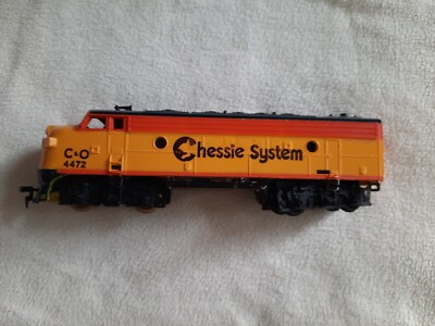 HO Train Life Like C&O 4472 Chessie Untested
