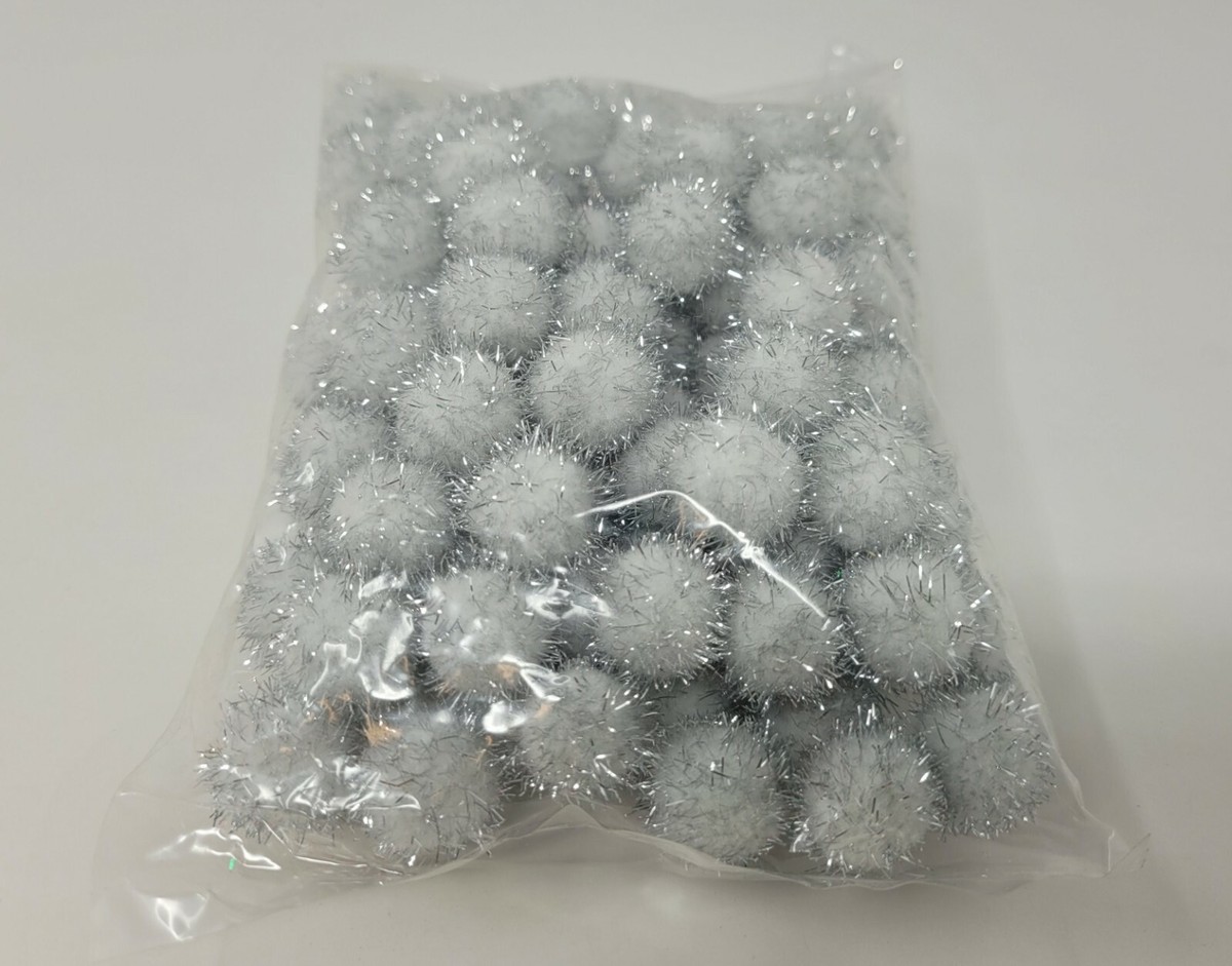 【pom pom】 Amazon.com: 2 Inch Beige Craft Pom Poms 25 Pieces : Arts