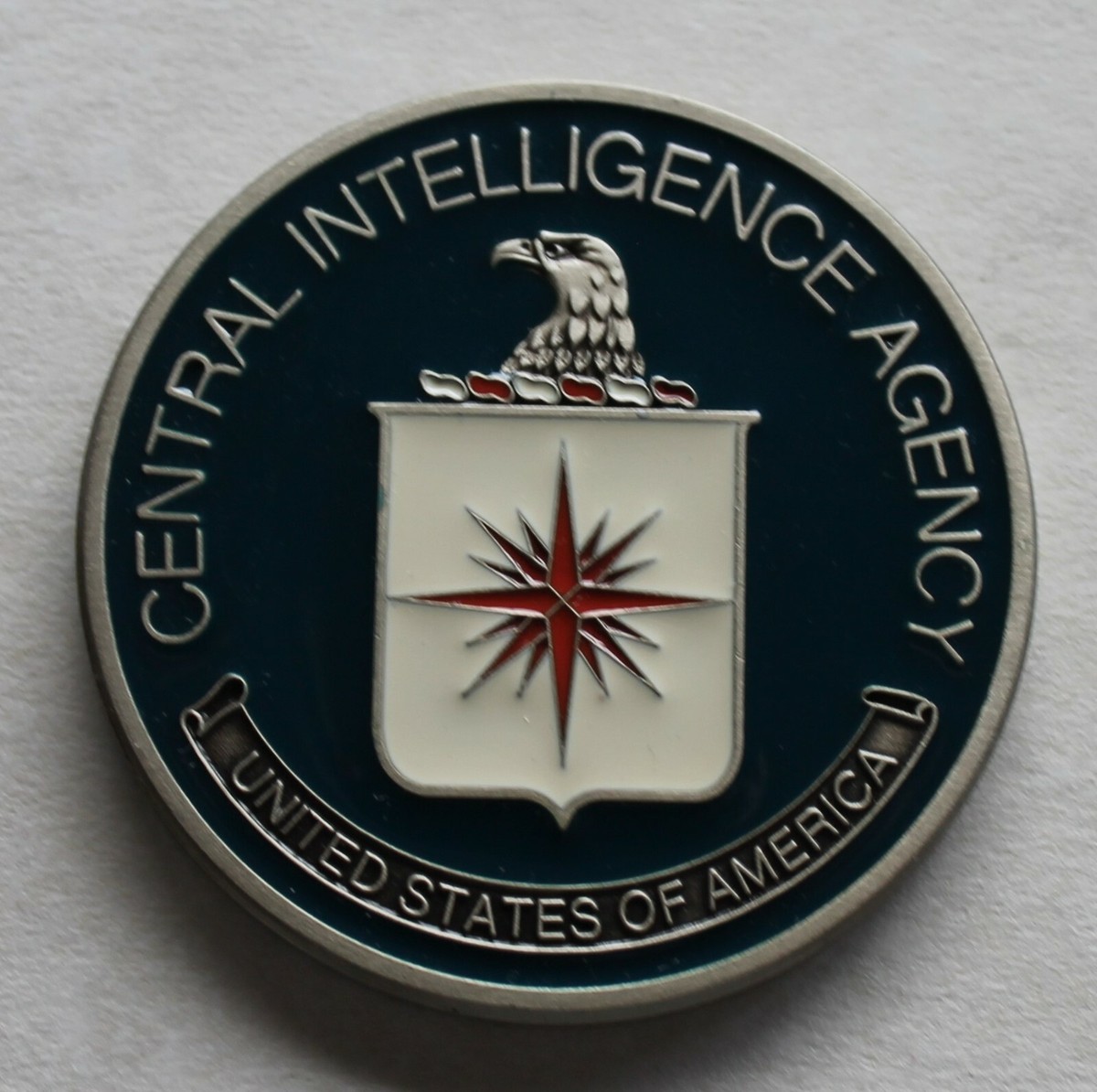 【稀少】CIA高官（中将）チャレンジ Central Intelligence Agency CIA Director General Michael Hayden
