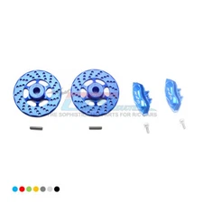 For Traxxas 4-Tec 2.0/3.0-ALUMINUM FRONT/REAR BRAKE DISK+BRAKE CALIPER- 1 PAIR