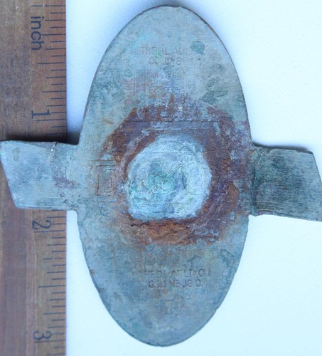 Vintage Emblem Of The Chevrolet Hood Badge - Picture 2 of 5