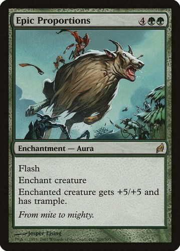 EPIC PROPORTIONS Lorwyn MTG Magic the Gathering Cards DJMagic | eBay