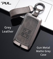 For Renault Austral Zinc Alloy Leather Car Remote Key Case Cover Shell