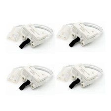 4Pack 3406109 DRYER DOOR SWITCH FITS WHIRLPOOL KENMORE SEARS MAYTAG ROPER ESTATE