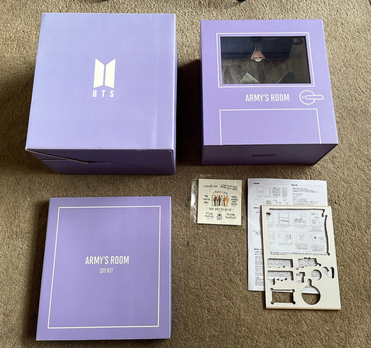 BTS MERCH BOX #3 ARMY'S ROOM パープル BTS MERCH BOX #3 ARMY