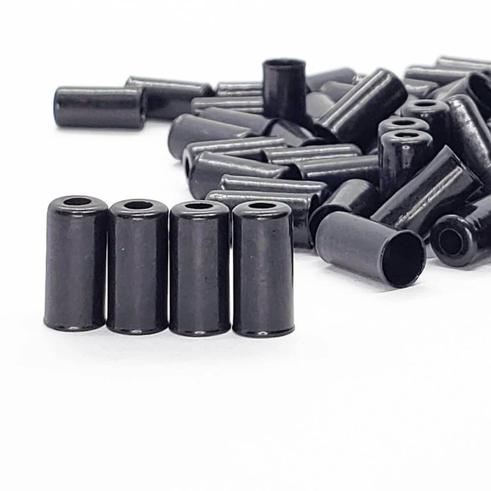 Férulas de cable de freno Sunlite 5 mm (freno) - aluminio negro Foto 2 de 4