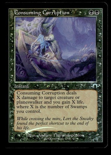 MTG - Consuming Corruption - Retro Frame - Modern Horizons 3 - Near Mint FOIL