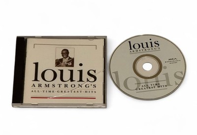 Louis Armstrong - All-Time Greatest Hits - Audio CD Slight Crack Fast Shipping