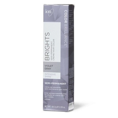 Ion Violet Gray Semi Permanent Hair Color Brights Color Brilliance 