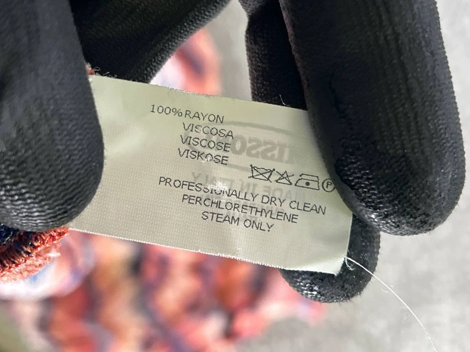 Roupa de dormir feminina Missoni malha cropped azul rosa média - Imagem 4 de 4