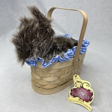 Wizard of Oz Toto in Basket Purse Bag Dorothy Costume Cosplay