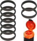 <!--F#f_0-->Water Bottle Replacement Rubber Gasket, 8 Pack Silicone Lid Seal Replacement<!--F/-->