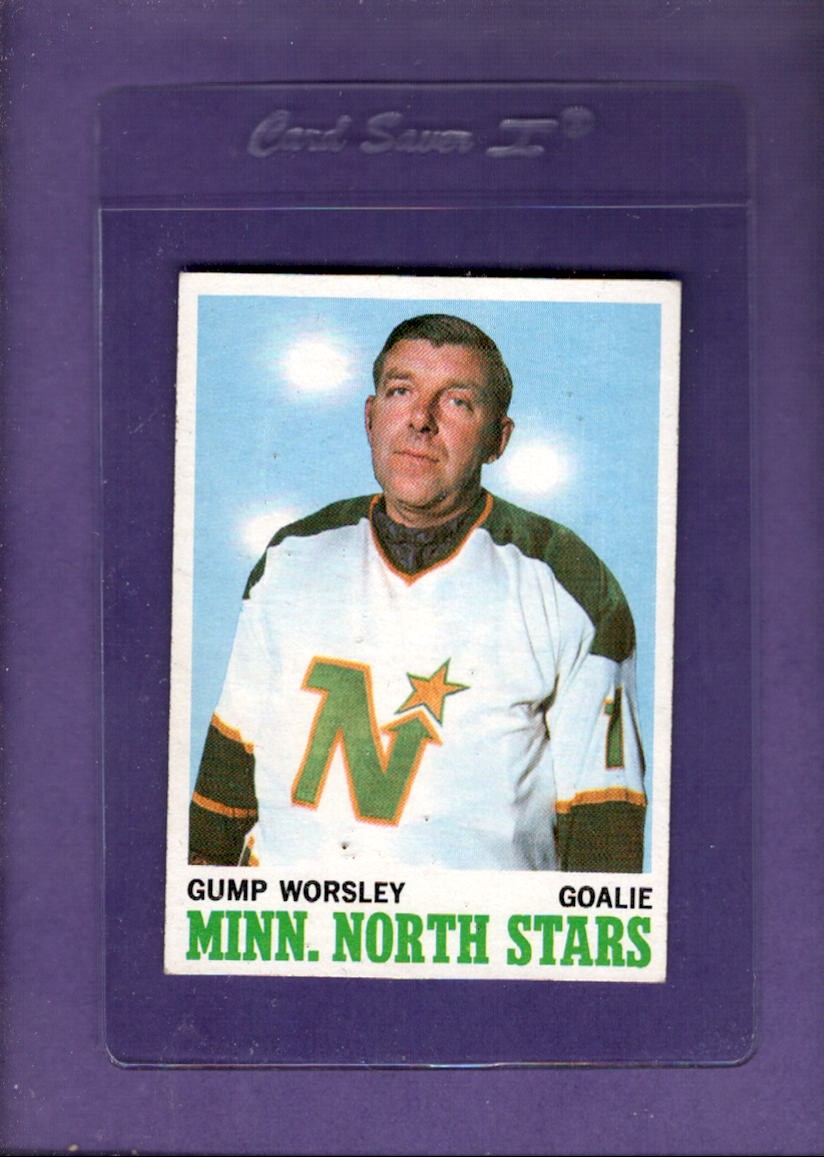 1970-71 Topps #40 Gump Worsley NM Near Mint North Stars ID:80748