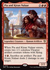 Pia and Kiran Nalaar [Aetherdrift Commander] Near Mint
