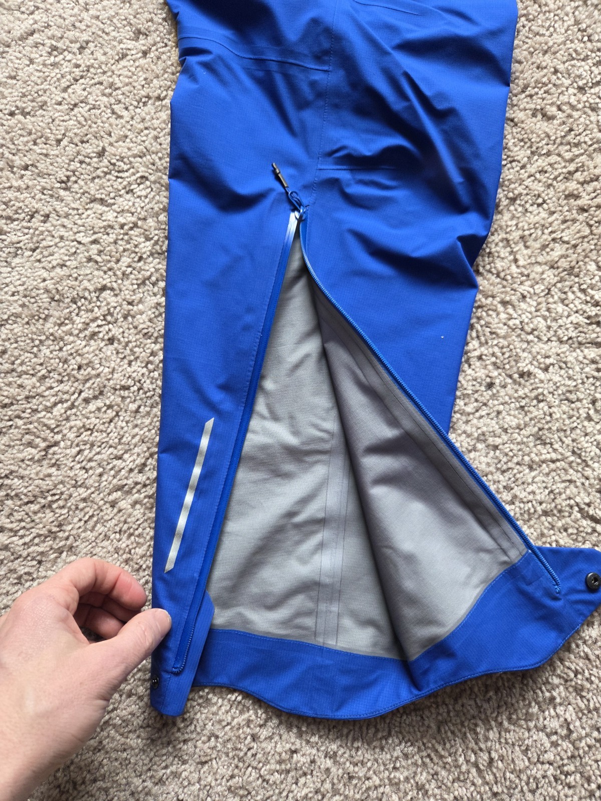 Arcteryx Norvan Shell Rain Pants Womens 4 Mens Small thumbnail 2