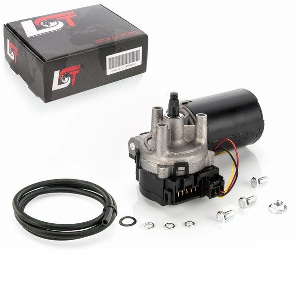 Wischermotor Front Scheibenwischer Motor Mit Schlauch FüR Peugeot Boxer 230-image