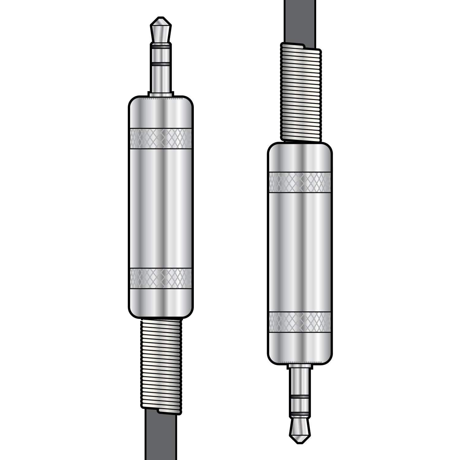 Citronic Stereo 3.5mm TRS to 3.5mm TRS Jack Audio Cable/3m