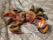 Ty Beanie Baby "Claude" The  Beautiful Crab In  Mint Condition