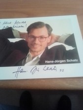 Hans-Jürgen Schatz -Originalautogramm-