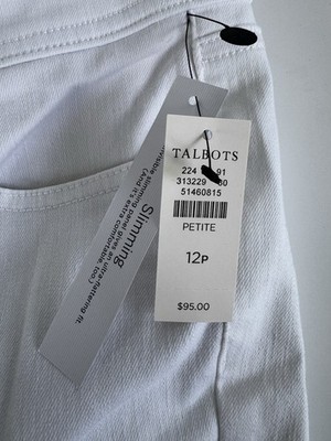 Talbots White jeans 