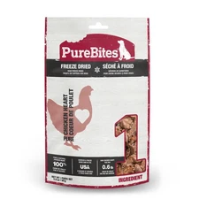 PureBites Chicken Heart Freeze Dried Dog Treats, 1 3 Ounce (Pack of 1) 