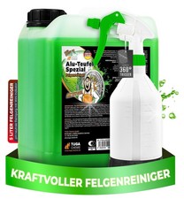TUGA Chemie Alu-Teufel Spezial 5L Felgenreiniger Set + Sprühflasche & Trigger