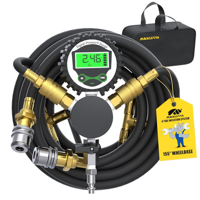 4 Tire Inflation System - 4 Tire Inflation Deflation System, Tire Pressure Equal