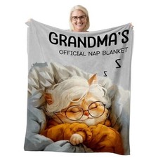 Birthday Gifts, Funny Grandmother Gifts Blanket 60"x50", 50" x 60" Grandma