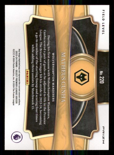 2023-24 Select English Premier League Silver #220 Matheus Cunha - Picture 2 of 2