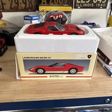 AUTOart Millennium 1/18 Lamborghini Miura SV Red 74543 New With Box
