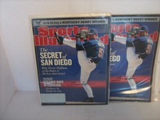 TREVOR HOFFMAN SAN DIEGO PADRES AUTOGRAPHED SPORTS ILLUSTRATED (2) (no label)