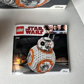 LEGO Star Wars BB-8 75187 Almost Complete Set 1106 Pieces Box & Instructions
