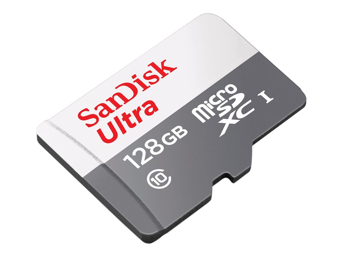 SanDisk Ultra microSD 128 GB MicroSDXC Classe 10 UHS-I 100 SDSQUNR-128G-GN6TA
