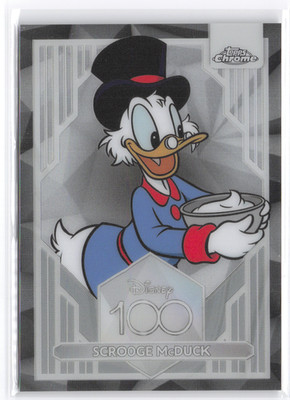 2023 Topps Disney Chrome 100 Years #87 Scrooge McDuck