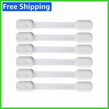 Safety First: 6 Pack Adhesive Baby Safety Locks for Cabinets and Appliances