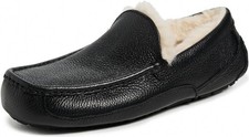 Ugg - Mens Ascot Slipper Slippers All Sizes New In Box Authentic Suede Fluff